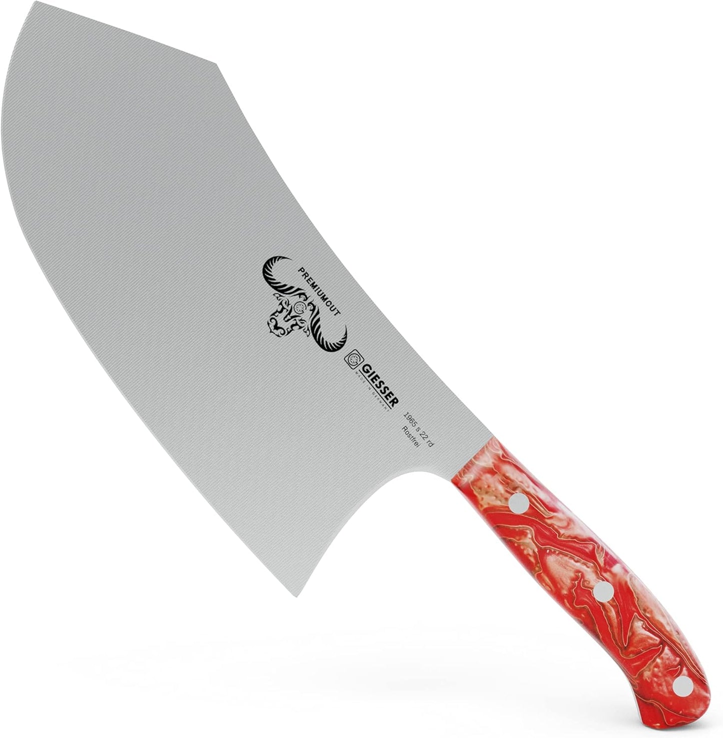 Red Diamond Hackmesser, 22 cm Küchenbeil / Red Diamond