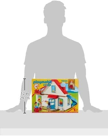 70129 1.2.3 Einfamilienhaus, Konstruktionsspielzeug