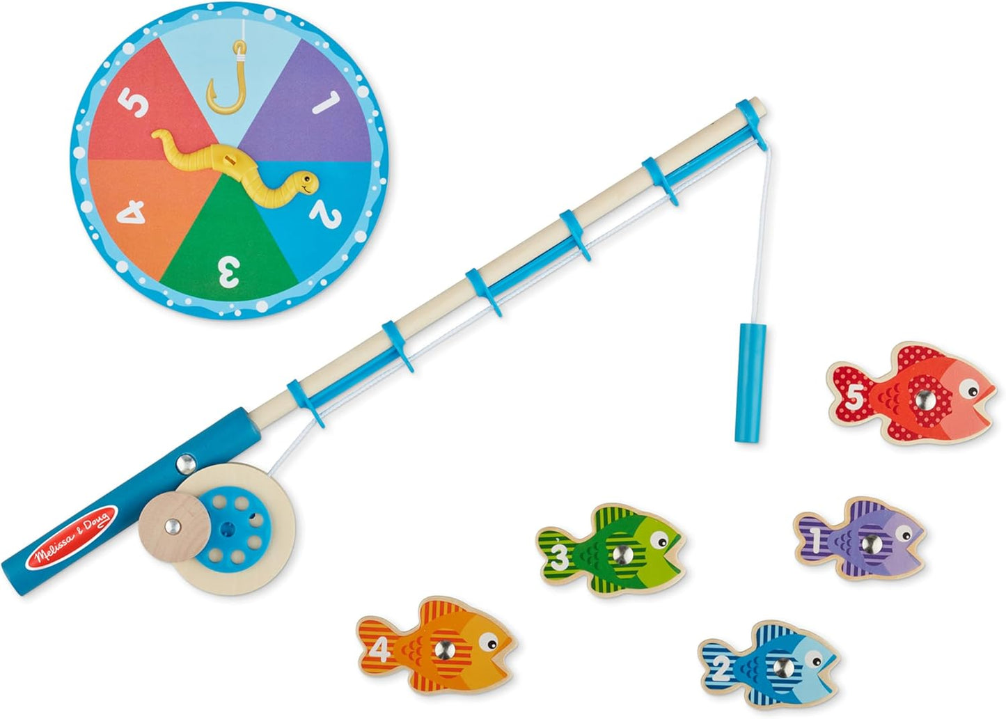 Catch & Count Fishing Game, Easy-Open Packaging