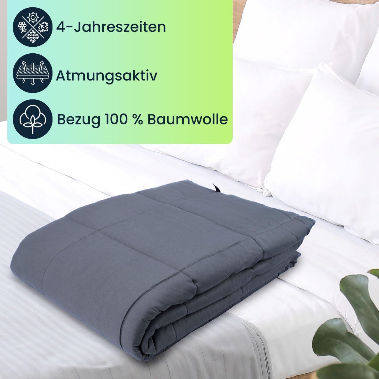 2er-Set Gewichtsdecke, 2