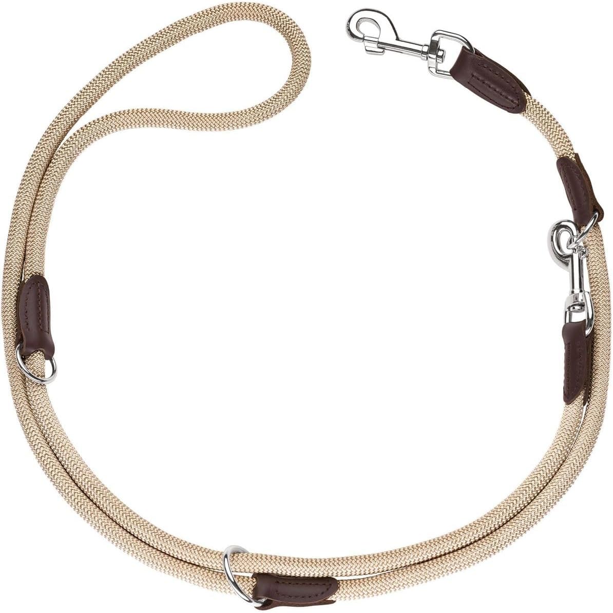 Verstellbare Hundeführleine FREESTYLE, 10/200 beige