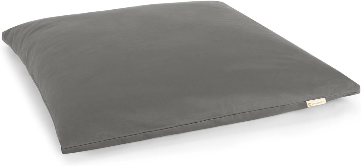Meditationsmatte Zabuton Deluxe, 4 cm Anthrazitgrau