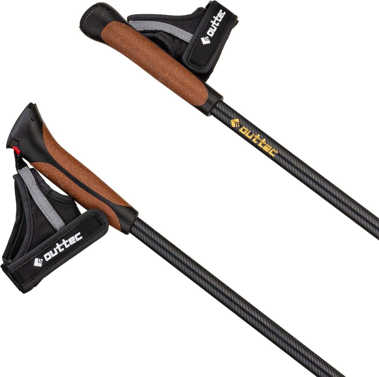 Trekkingstöcke, Schwarz