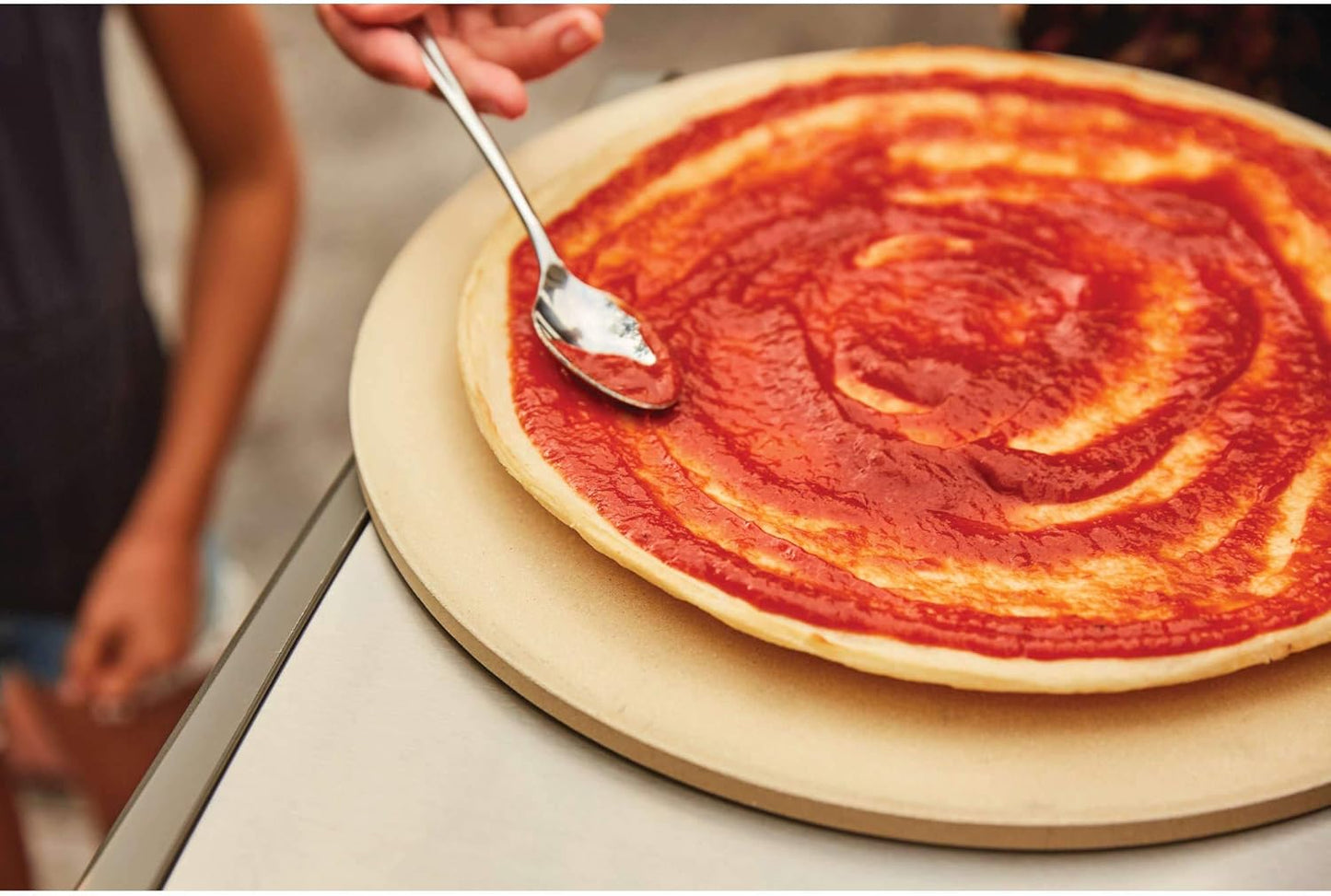 Pizzastein für TravelQ