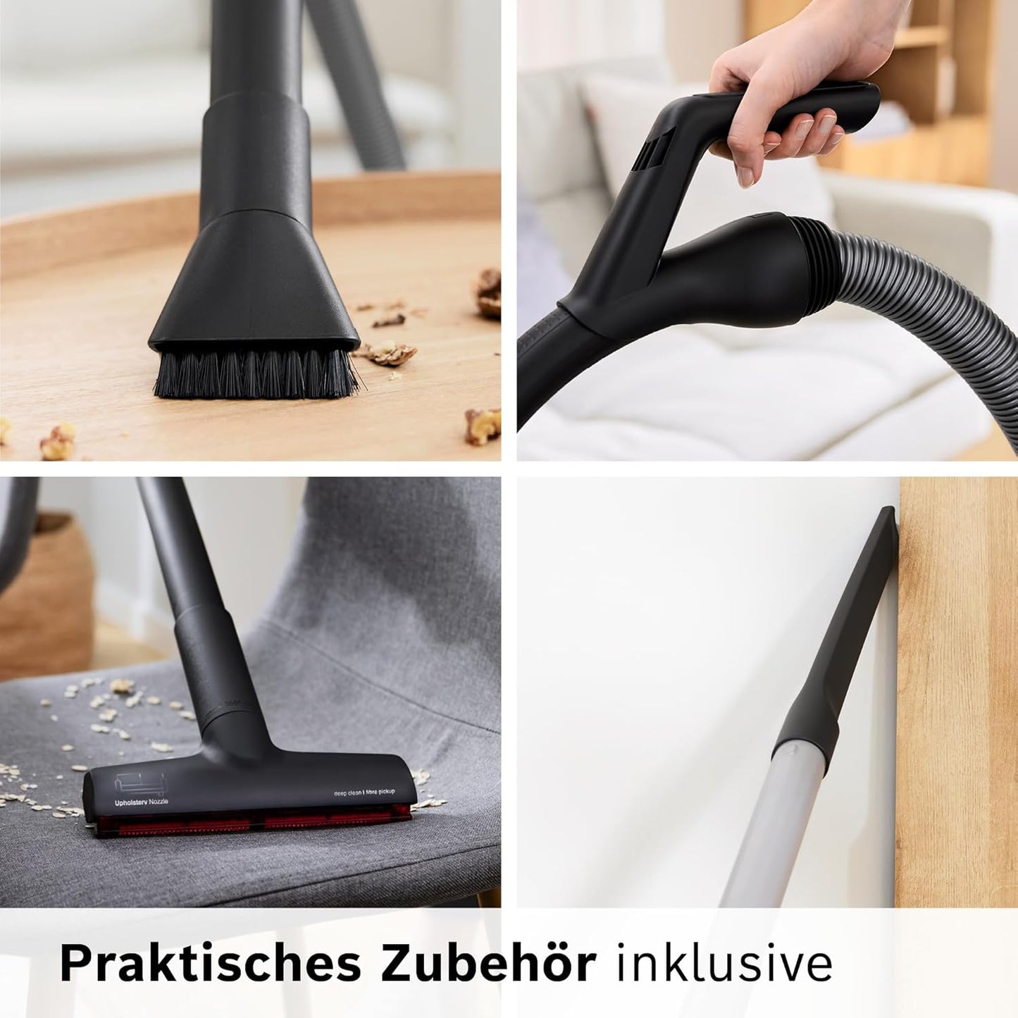 Beutelloser Staubsauger Serie 6 ProFamily für Allergiker, Spielzeugfalle Blau