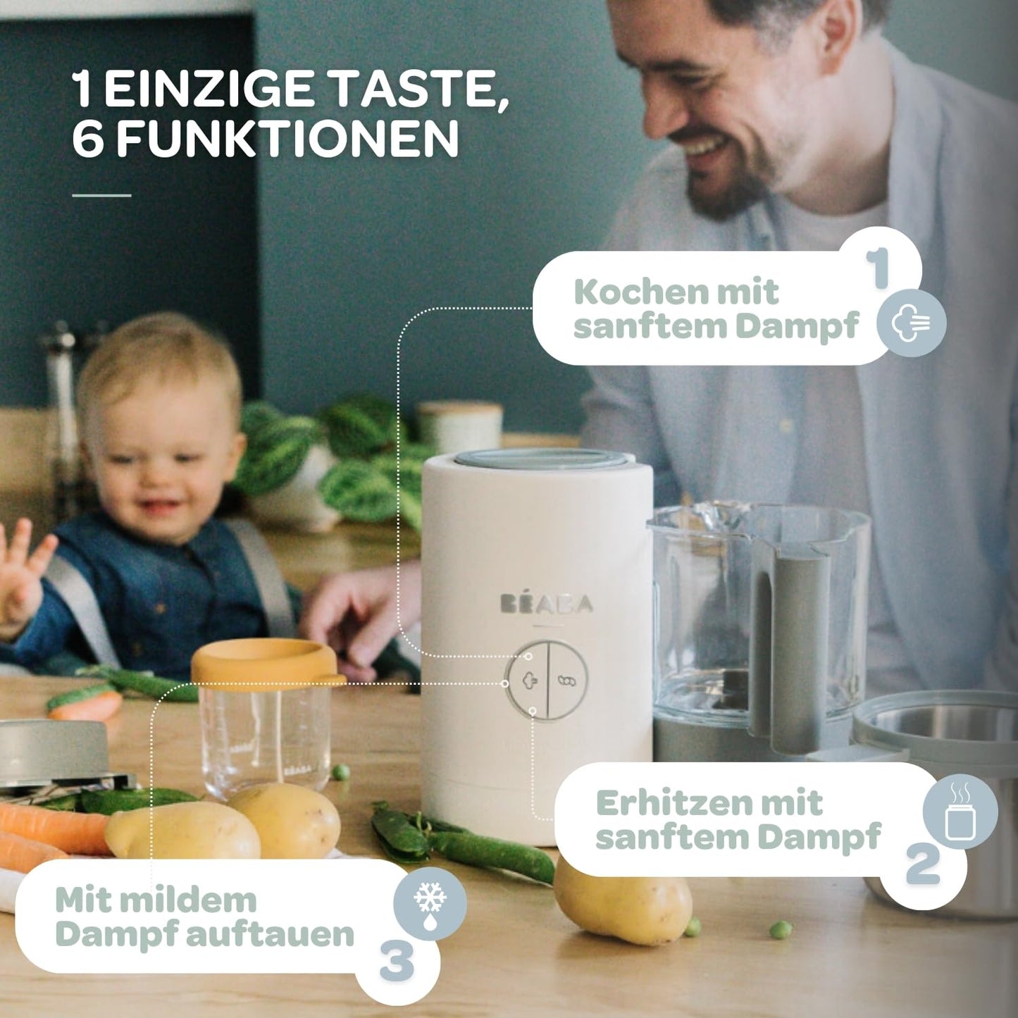 Babycook Neo, Kochroboter Weiss