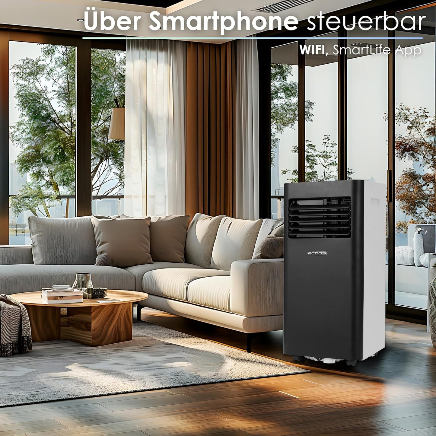 Mobile Klimaanlage 3in1 mit WIFI und Timer