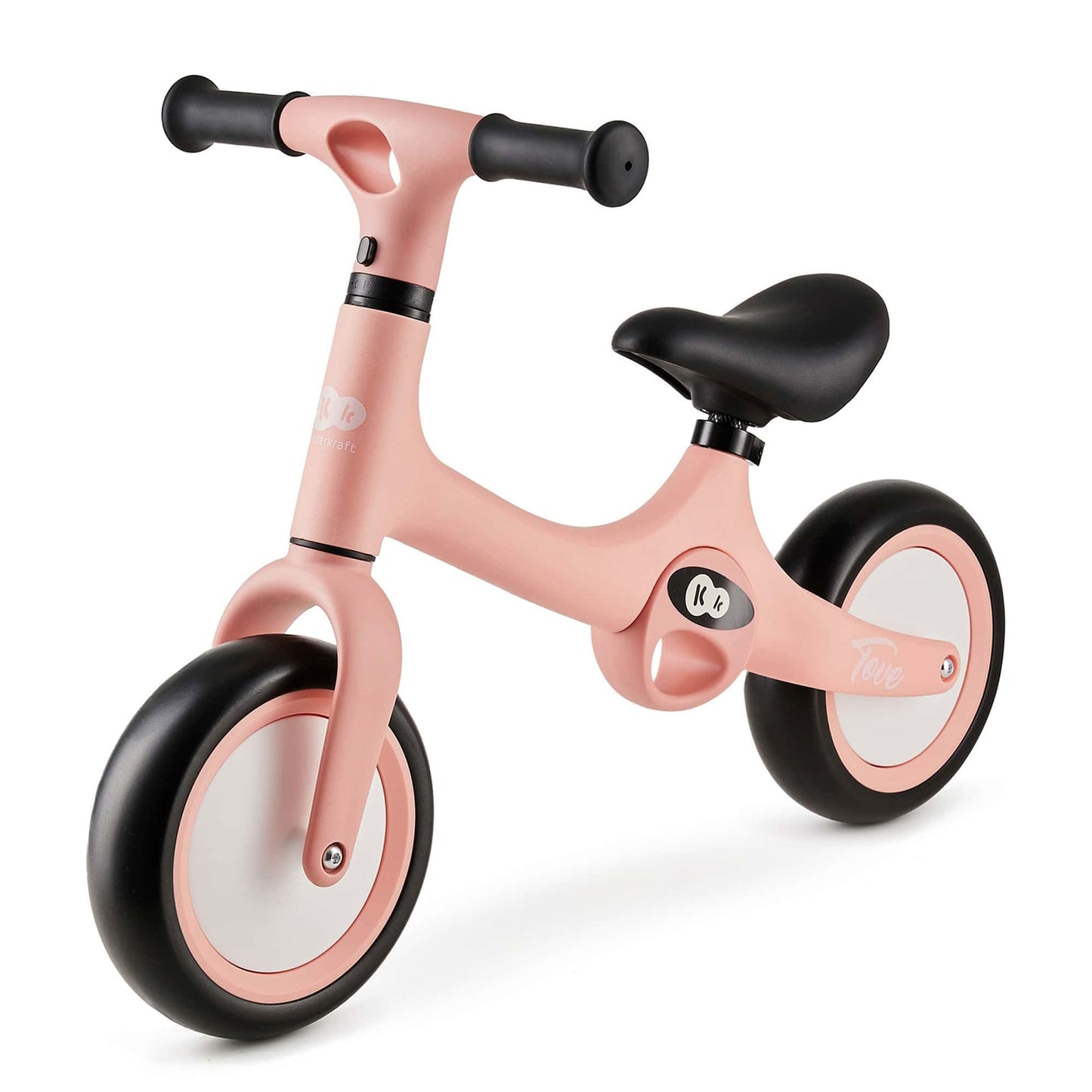 Laufrad Tove mit höhenverstellbarem Sattel, Rosa