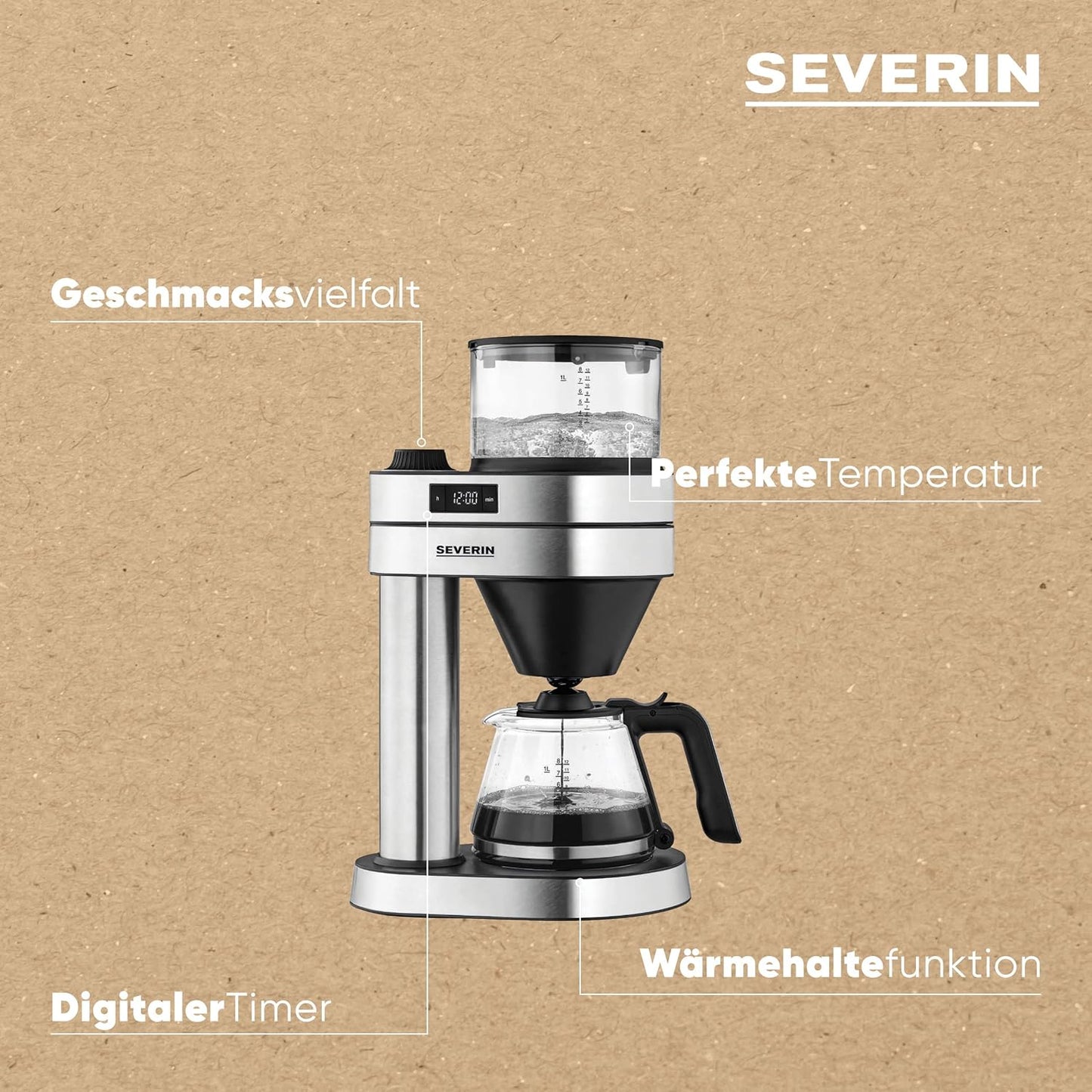 Filterkaffeemaschine Caprice KA 5760 mit Timer, Single