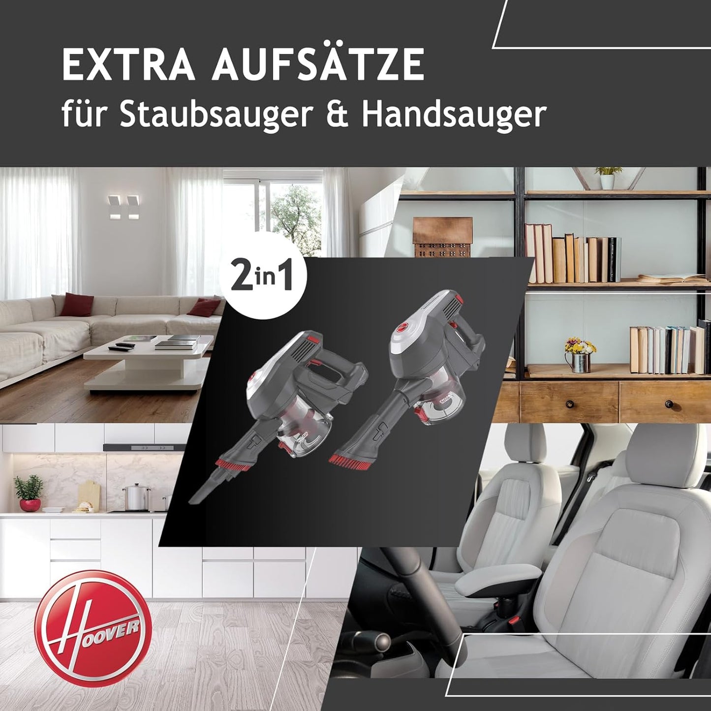 Akkustaubsauger H-Free 100 mit Turbo Boost, Pet