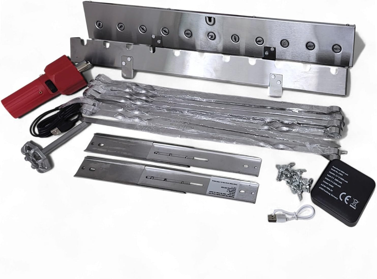 Schaschlik Spiessdreher, für 11 Spiesse