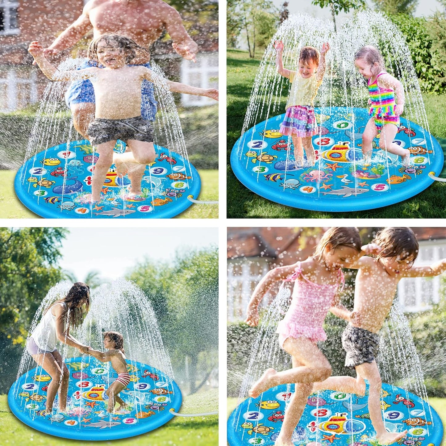 Sommer Sprinkler Wasserspielmatte