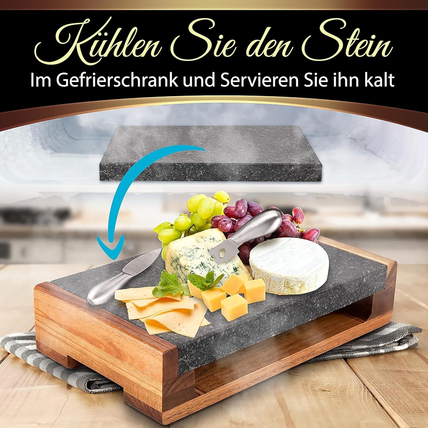 Heisser Lavastein-Steingrill