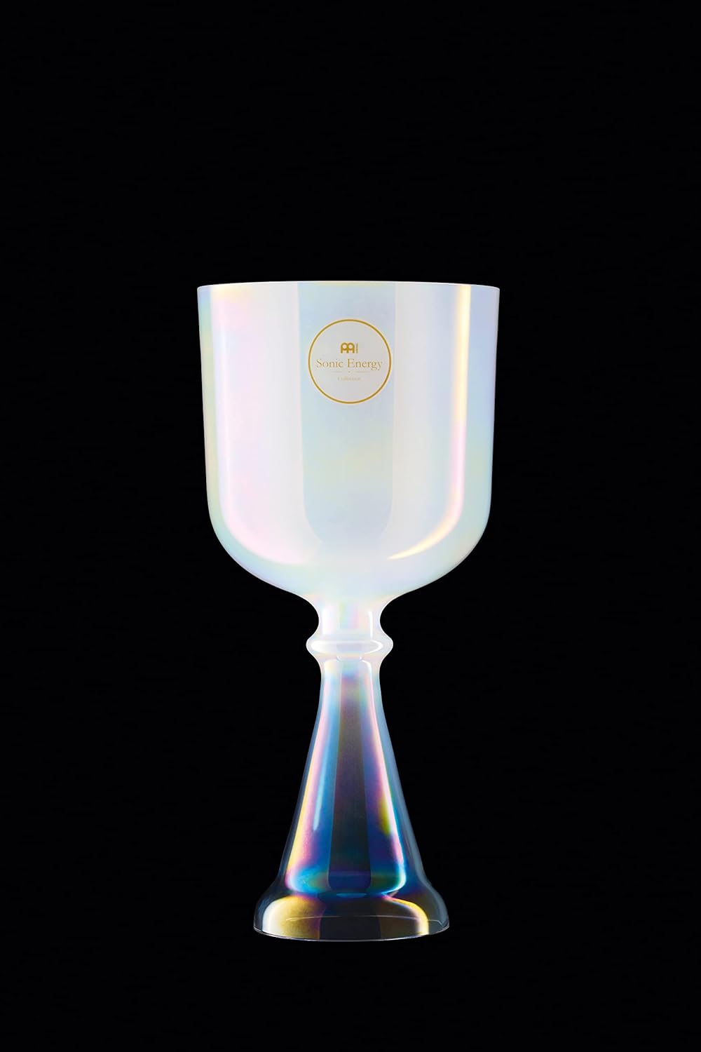 Kristallklangkelch für Meditation, weiss 5.5" Augenbrauen-Chakra