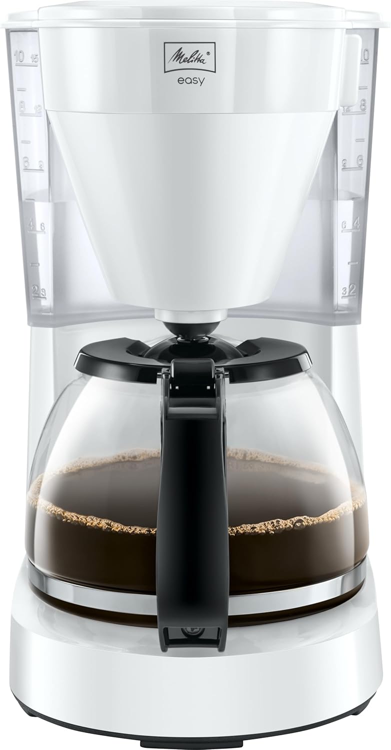 Easy II 1023-01 Filterkaffeemaschine, Glaskanne|Weiss