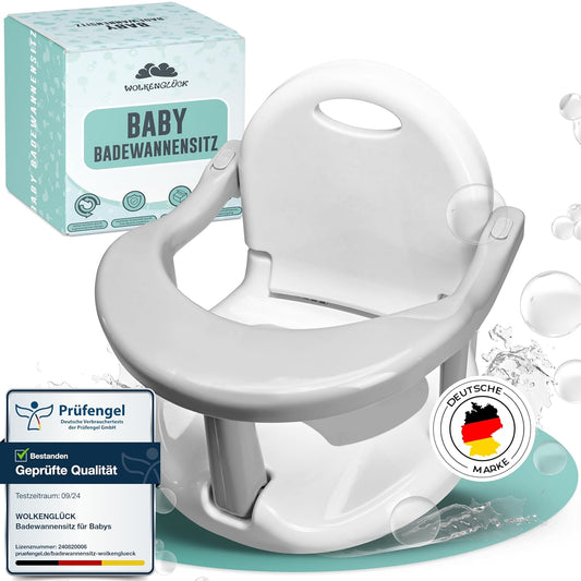 Ergonomischer Anti-Rutsch-Badesitz für Babys ab 6 Monaten