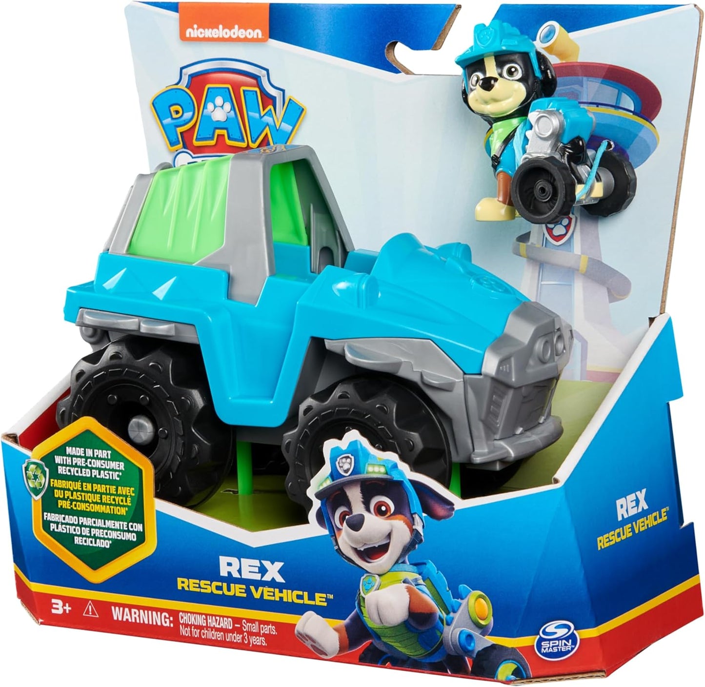 Rettungsfahrzeug mit Rex-Figur, Rex