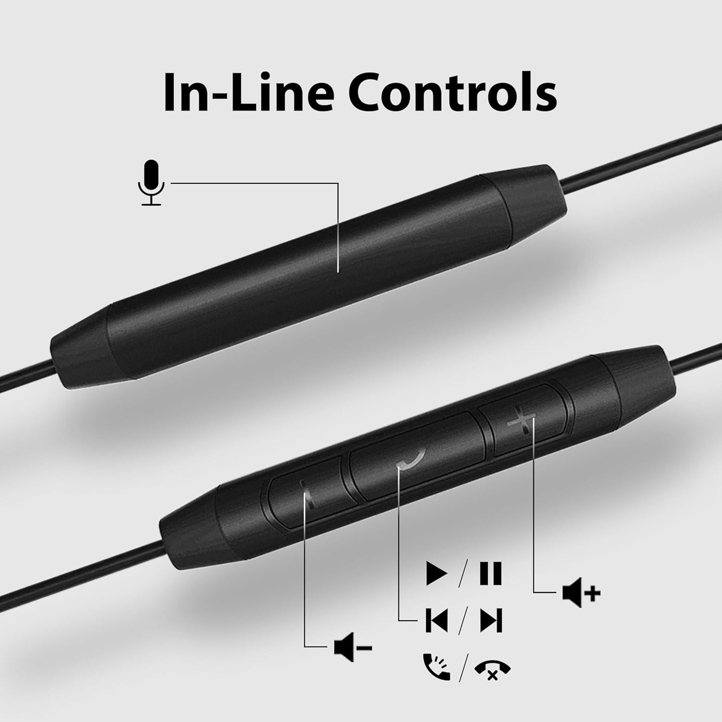 Resolve Open-Ear Kopfhörer, Lightning (iPhone 5-14) Schwarz – Gross (Ohrlänge über 6,3 cm)