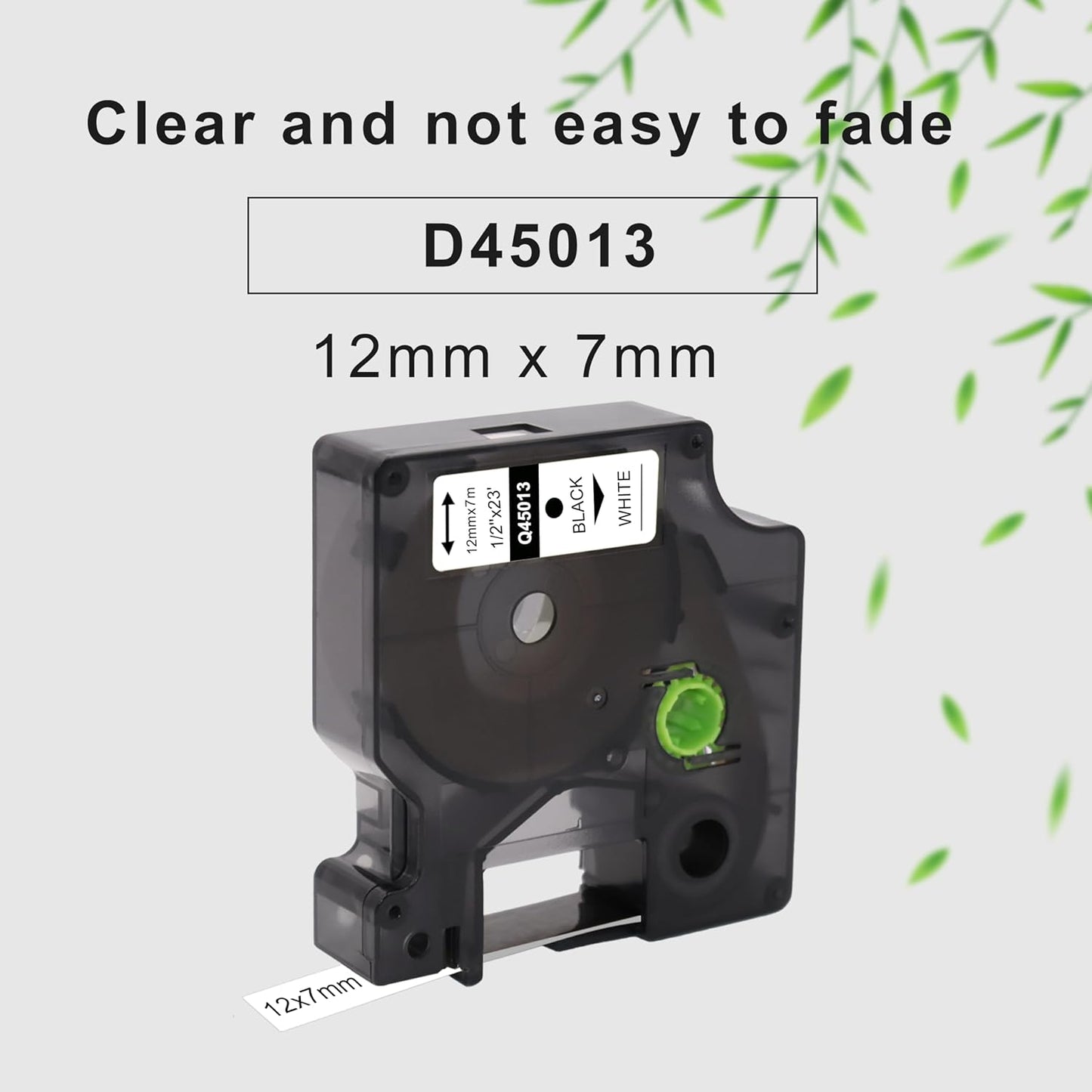 Label Tape Kompatibel für D1 45013 (5er-Pack), 5pack