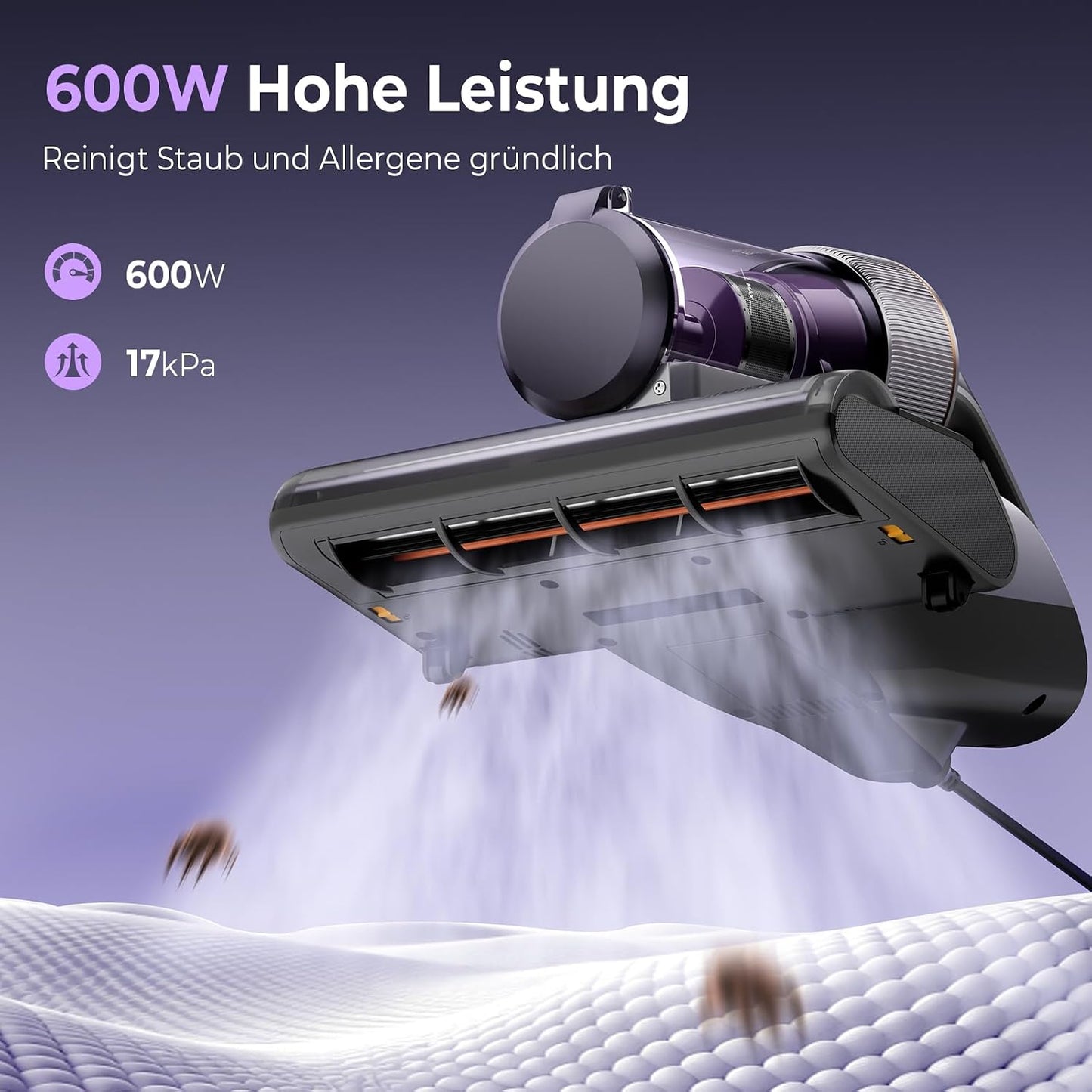 BX8 Pro Milbensauger mit UV-C & Heiztechnologie