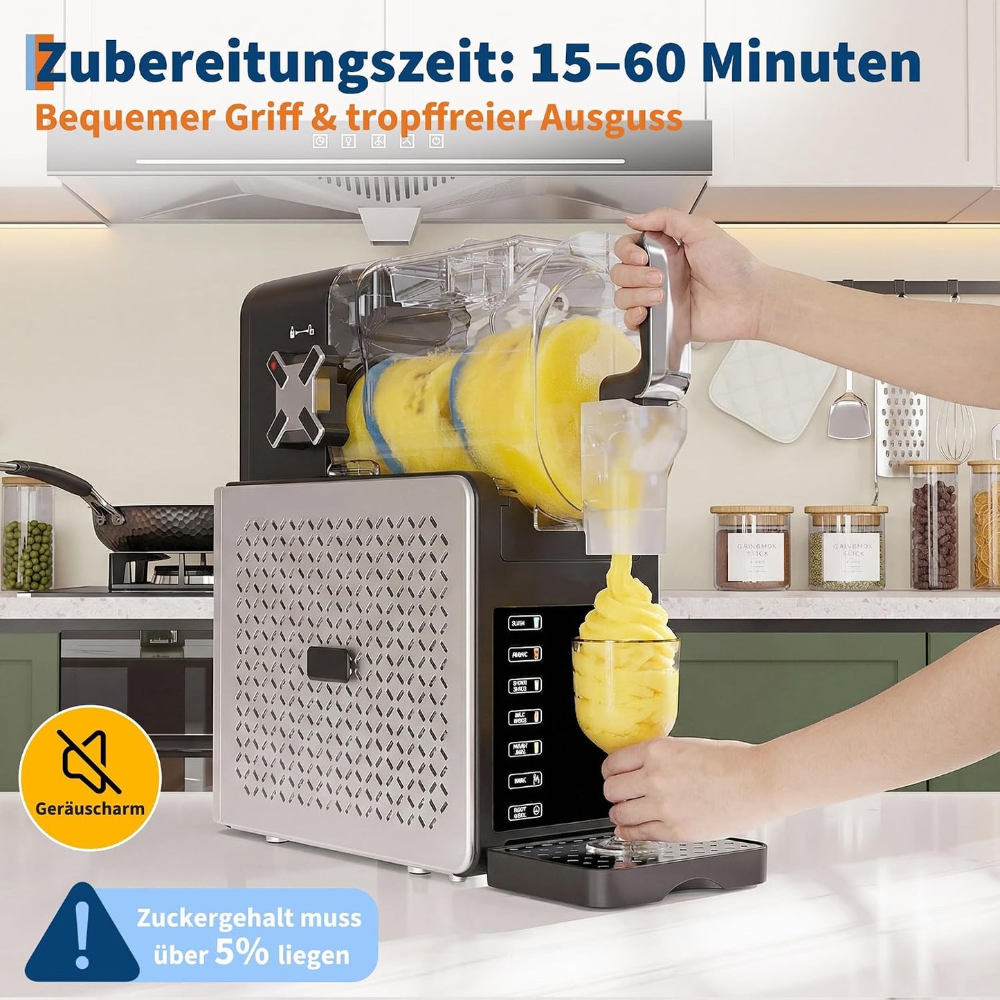 Slush-Eismaschine 1,9l