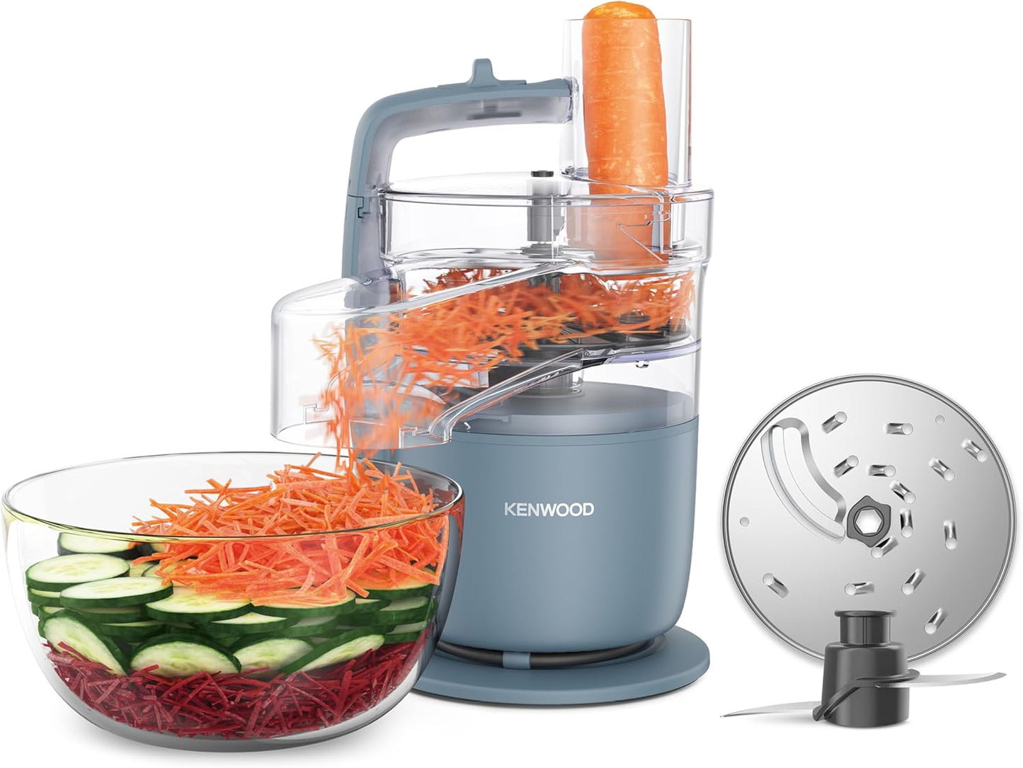 MultiPro Go - Kompakt-Küchenmaschine, Express Serve Grau