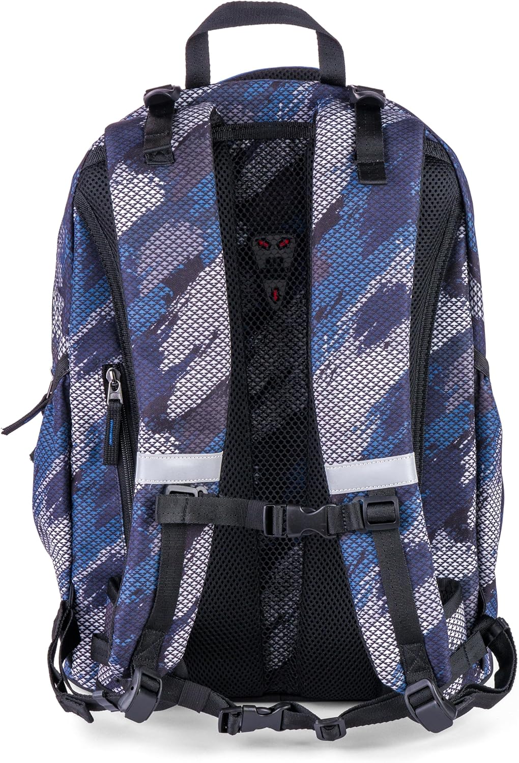 Schulrucksack-Set, Dunkelblau/Hellblau|8-teilig