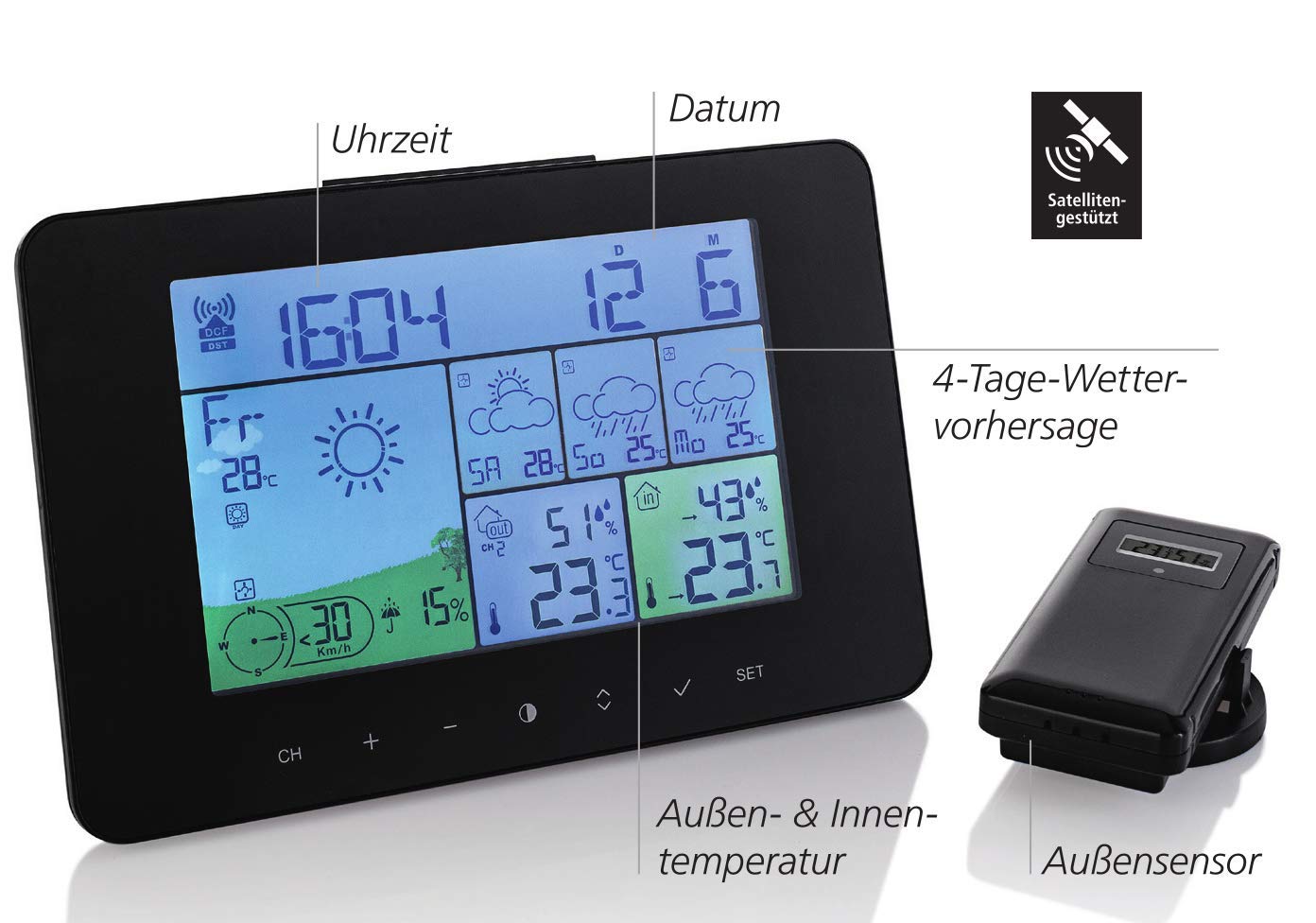 Funk-Wetterstation Color