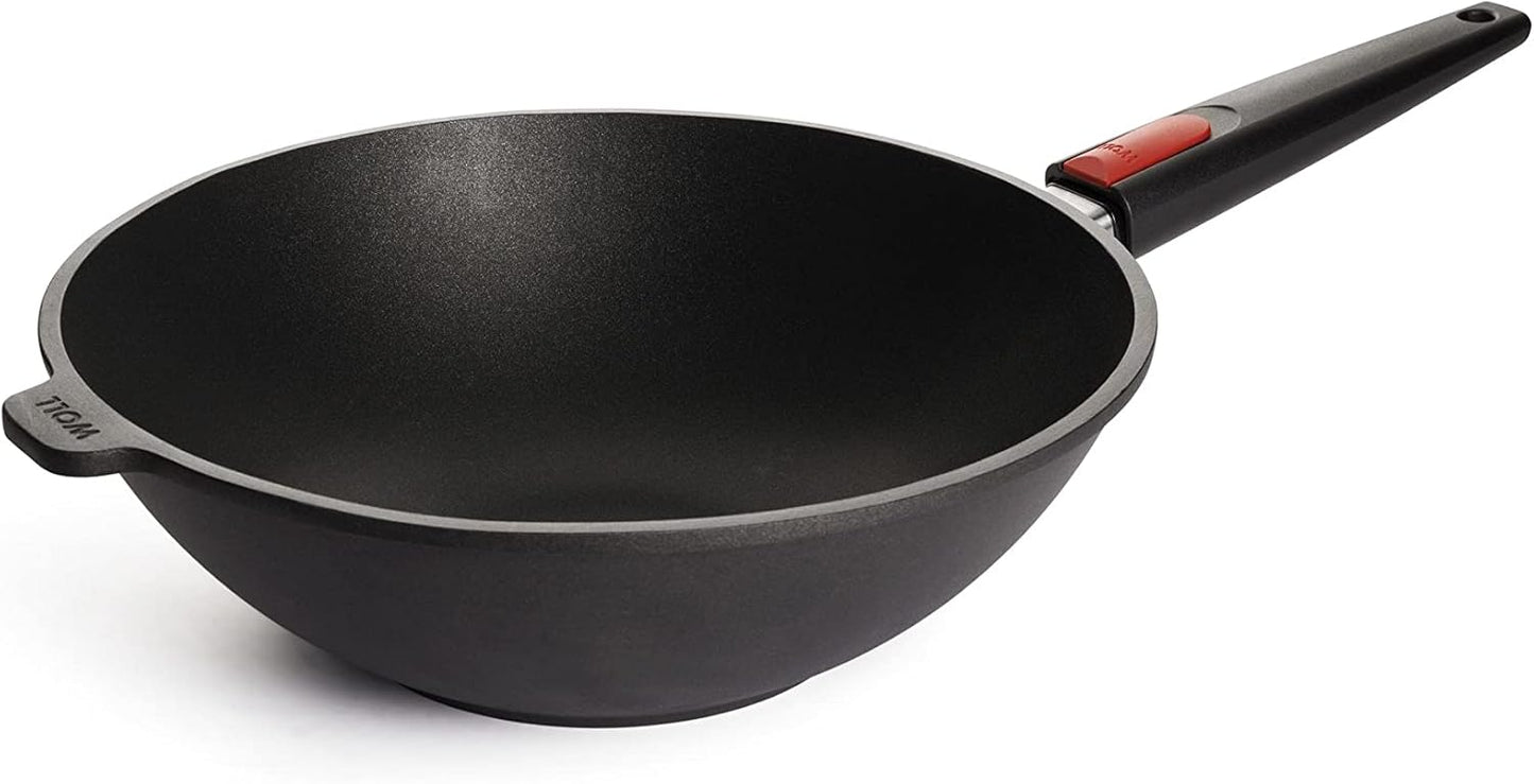 Wok- und Rührpfanne, 30 cm, 10 cm hoch
