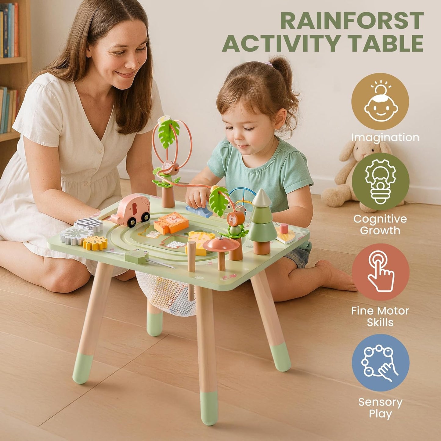Aktivitätstisch für Kinder