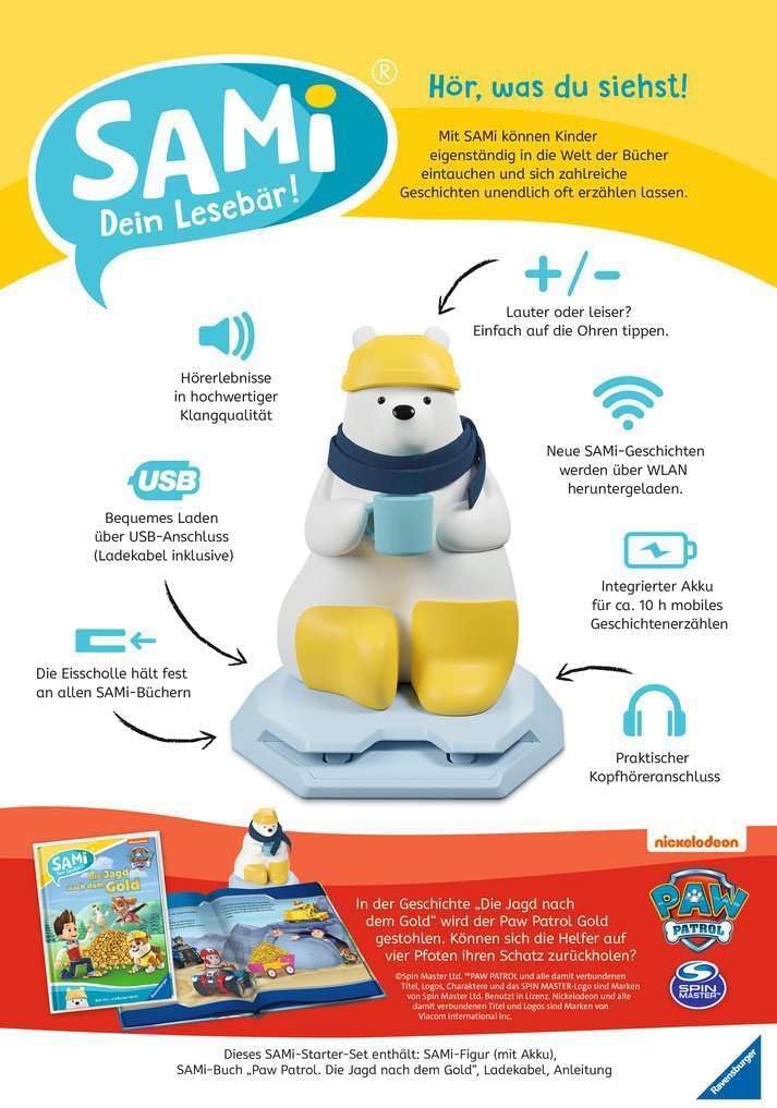 Sami - Dein Lesebär: Paw Patrol