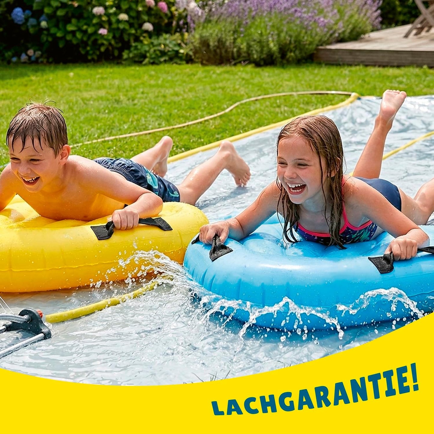 2er-Set Aufblasbare Bodyboards für Kinder, Bodyboards