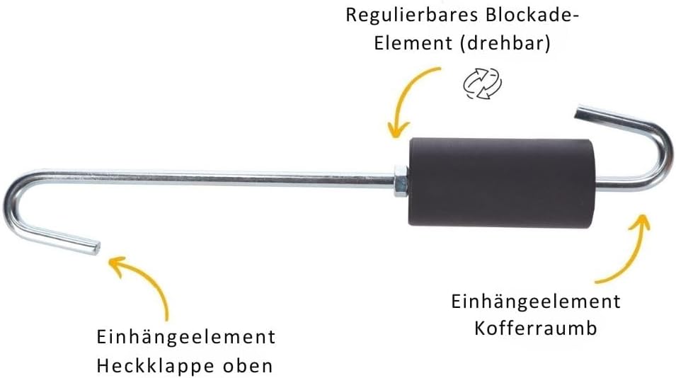 Kofferraum-Verriegelungshaken S04703 zur Auto-Kofferraumlüftung