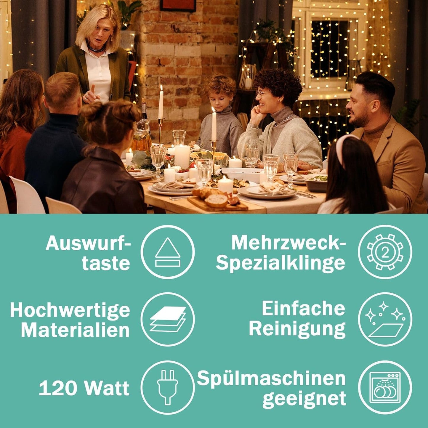 Elektromesser mit Doppelklingen