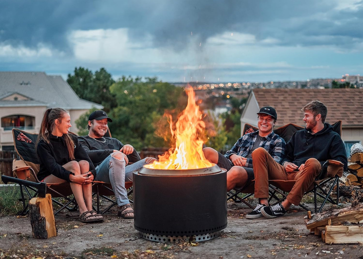 Feuerschale Yukon 2.0 mit Standfuss, Anthrazit