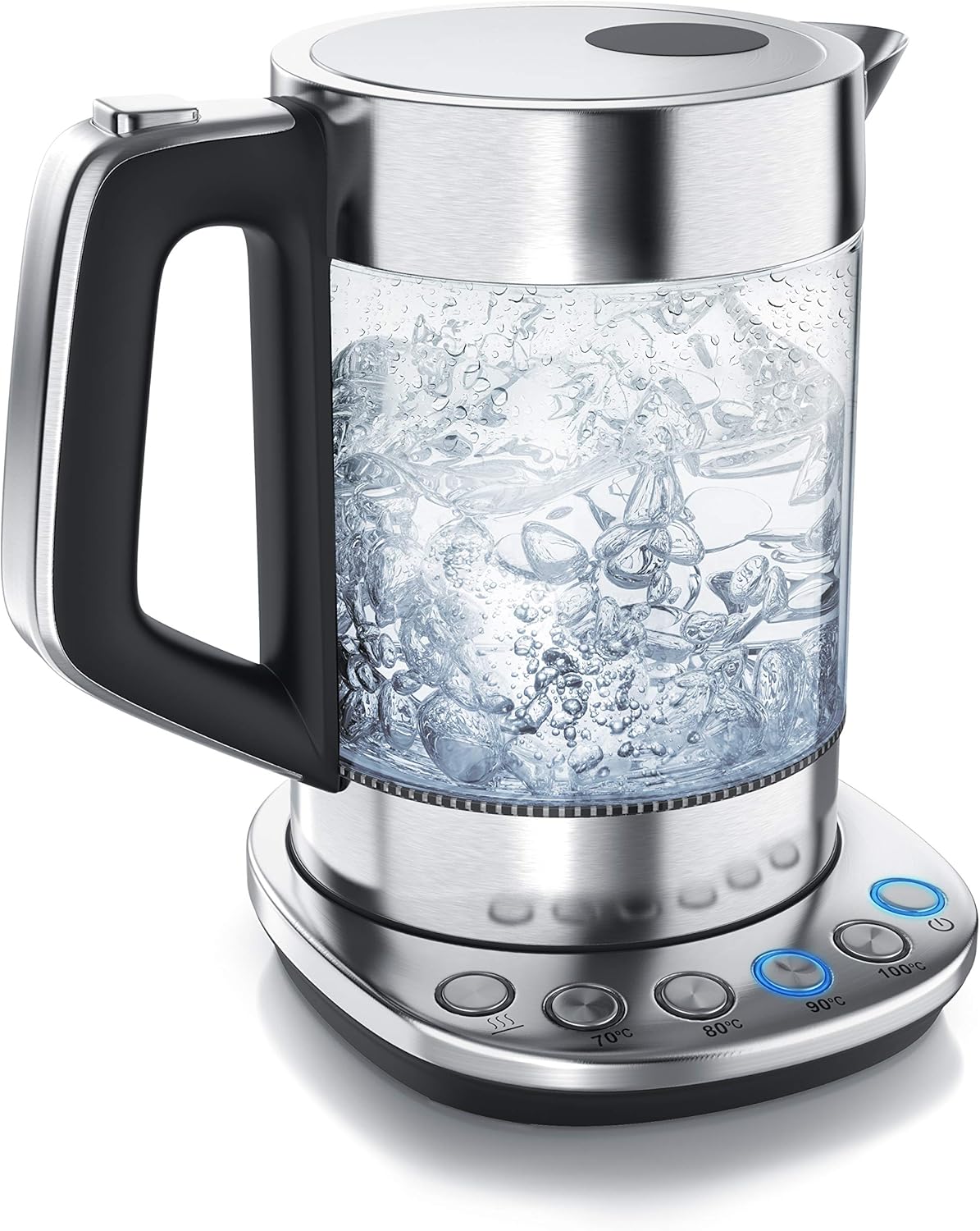 Wasserkocher mit Temperatureinstellung