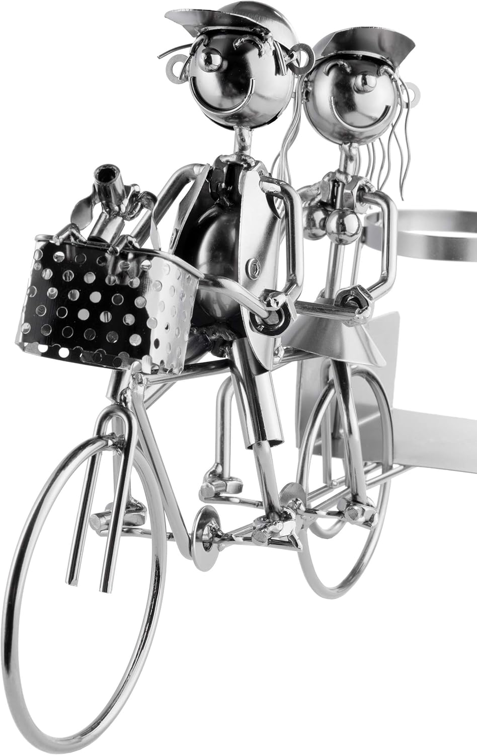 Flaschenhalter Paar auf Tandem