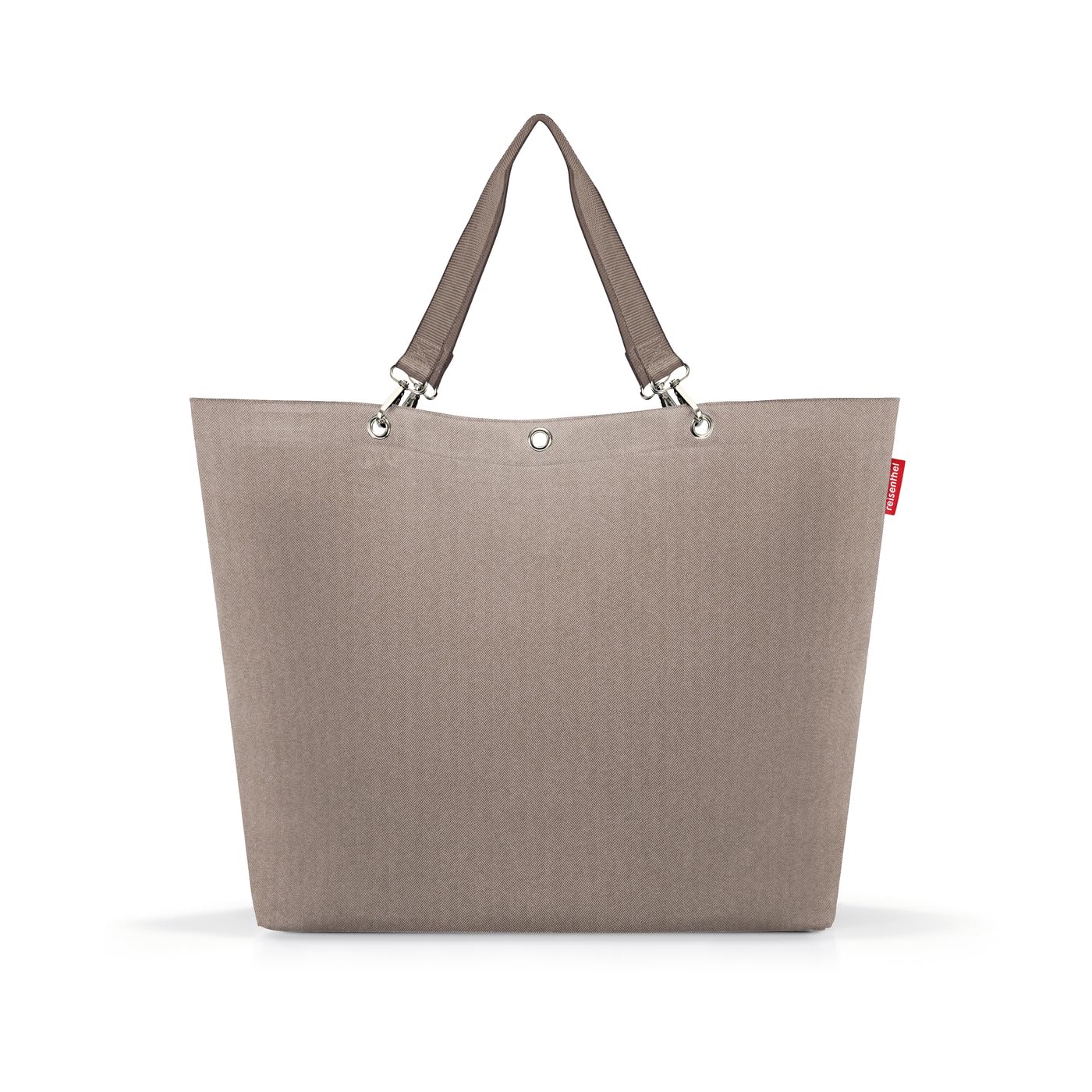 Shopper XL Herringbone Mokka, Herringbone Mokka