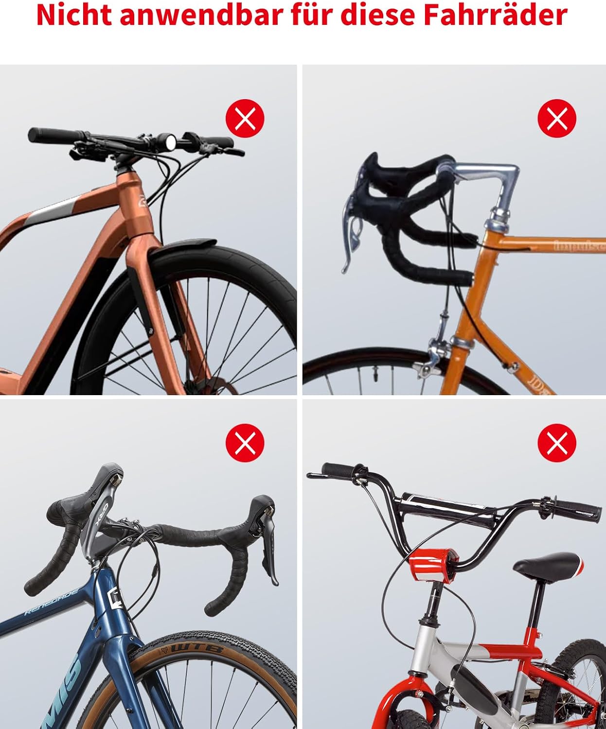 Faltbarer Fahrradkorb mit Schnellmontage-Halterung, Schwarz