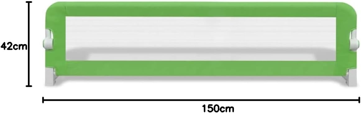 Bettgitter Weylin, 150 cm (1er Pack), Grün
