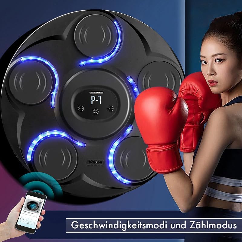 Fitness-Boxmaschine mit Zählmodus & LEDs