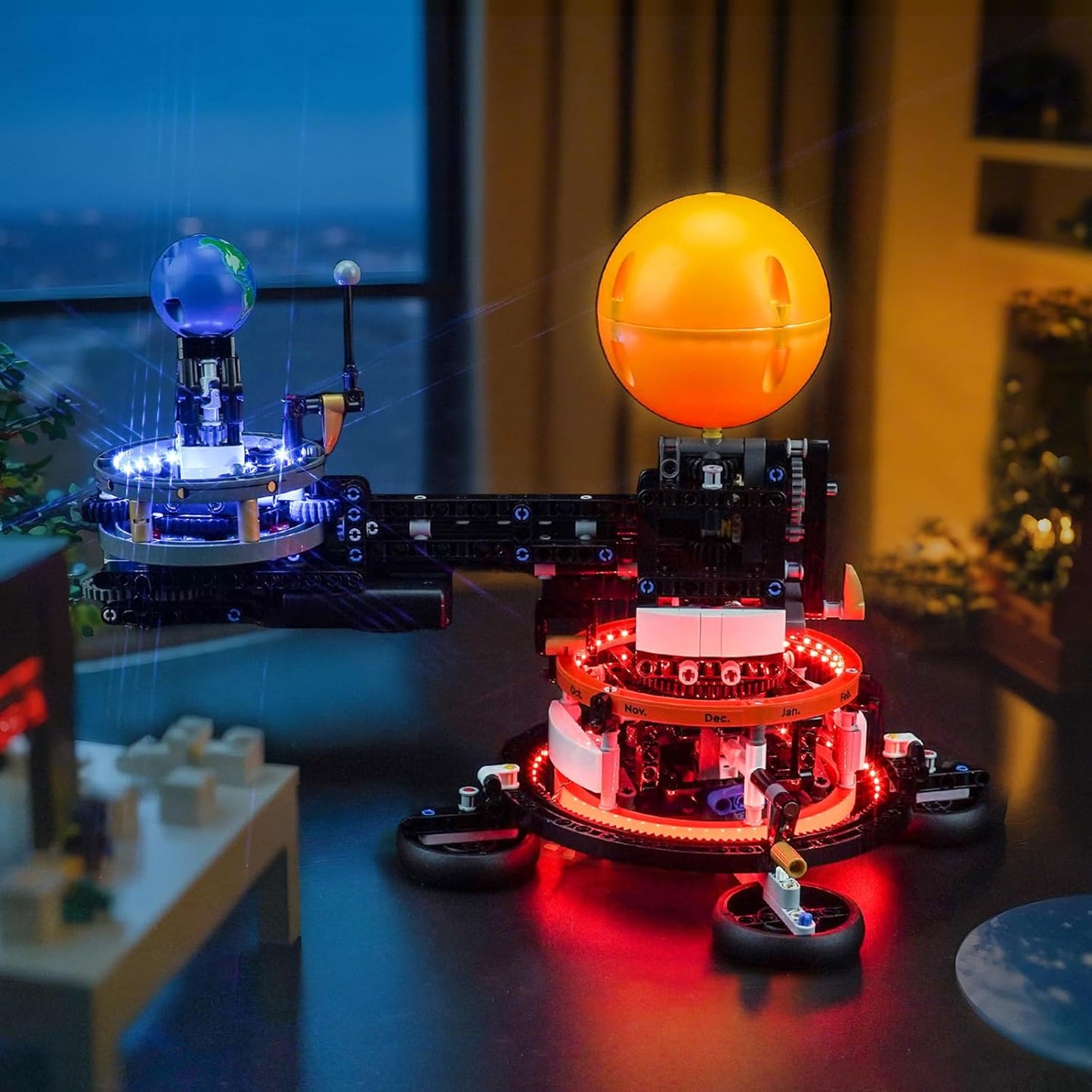 LED Licht Set für LEGO Sonne Erde Mond Modell (42179), 42179 Planet Earth and Moon in Orbit
