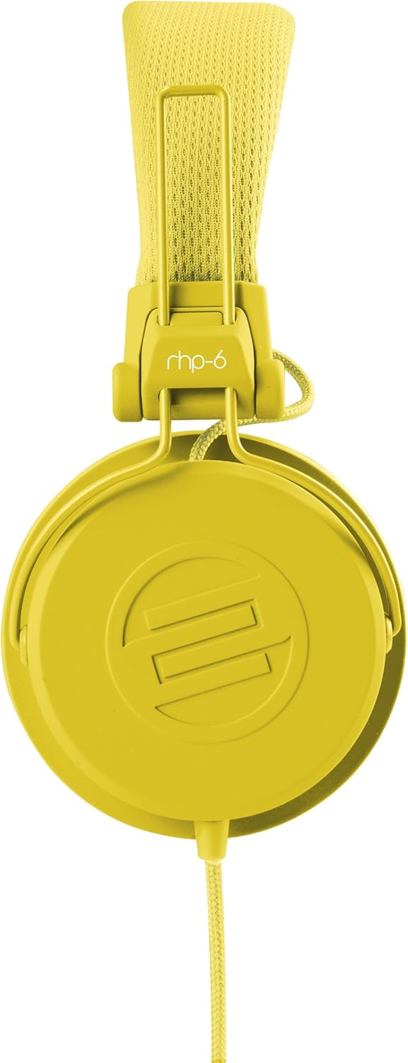 Rhp-6 DJ- und Lifestyle-Kopfhörer mit abgestimmtem Sound, Gelb