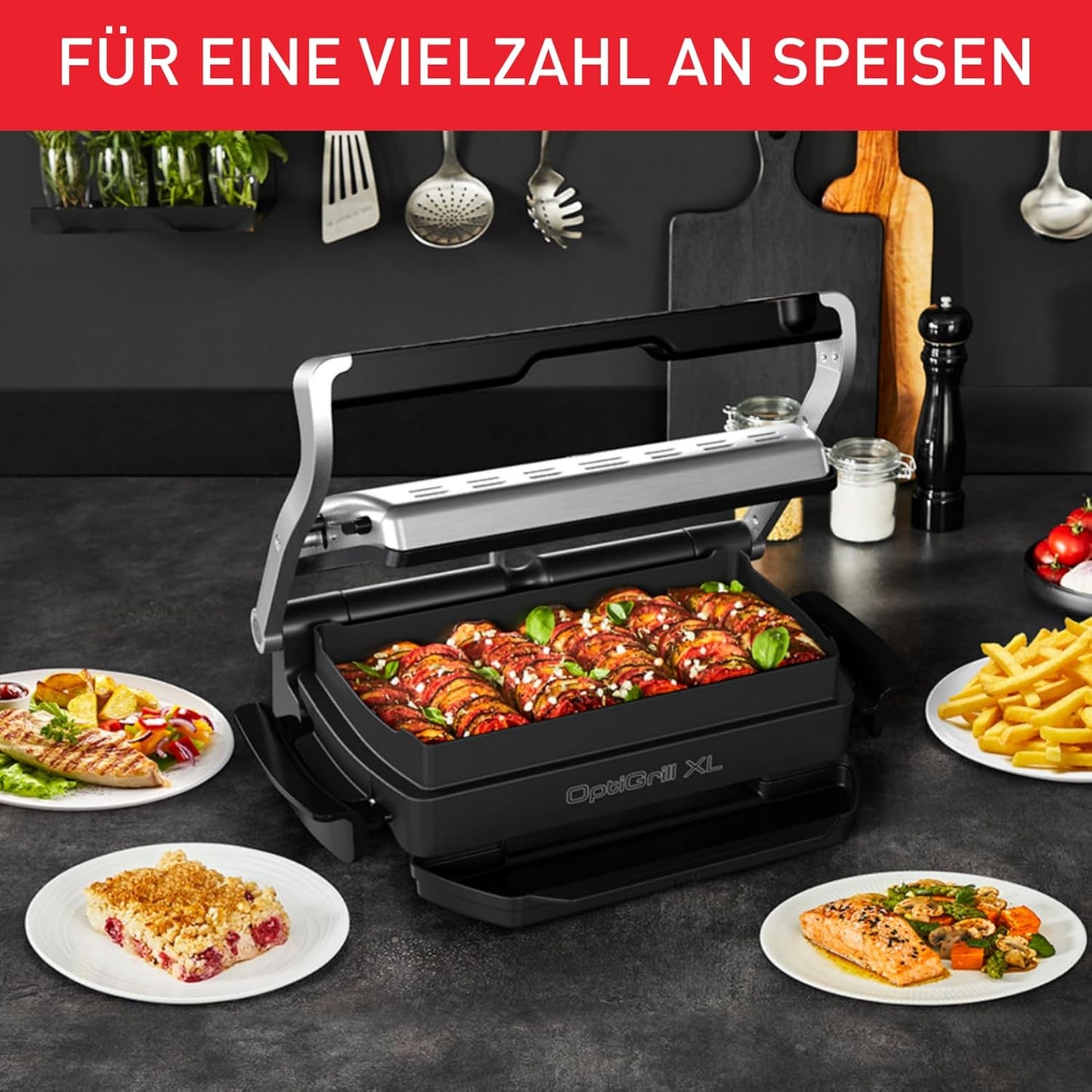 OptiGrill Backschale für Snacking & Baking