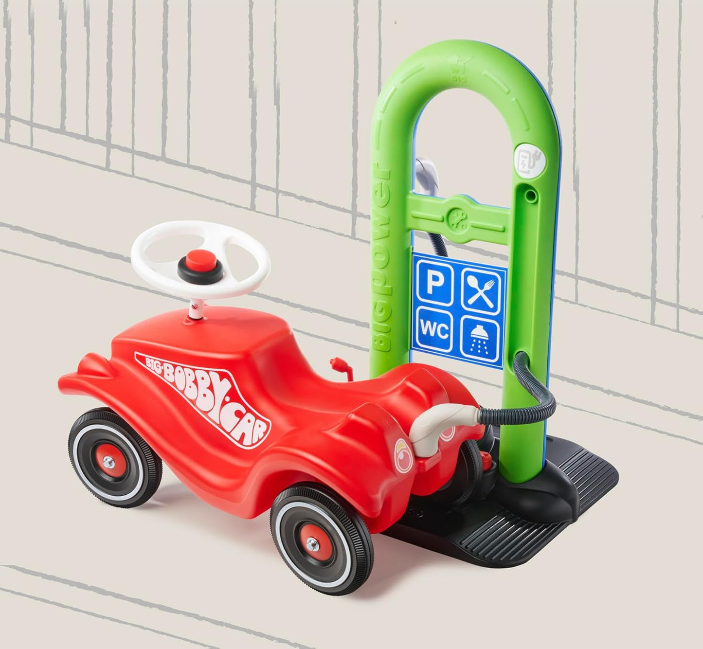 Bobby Car Tankstelle