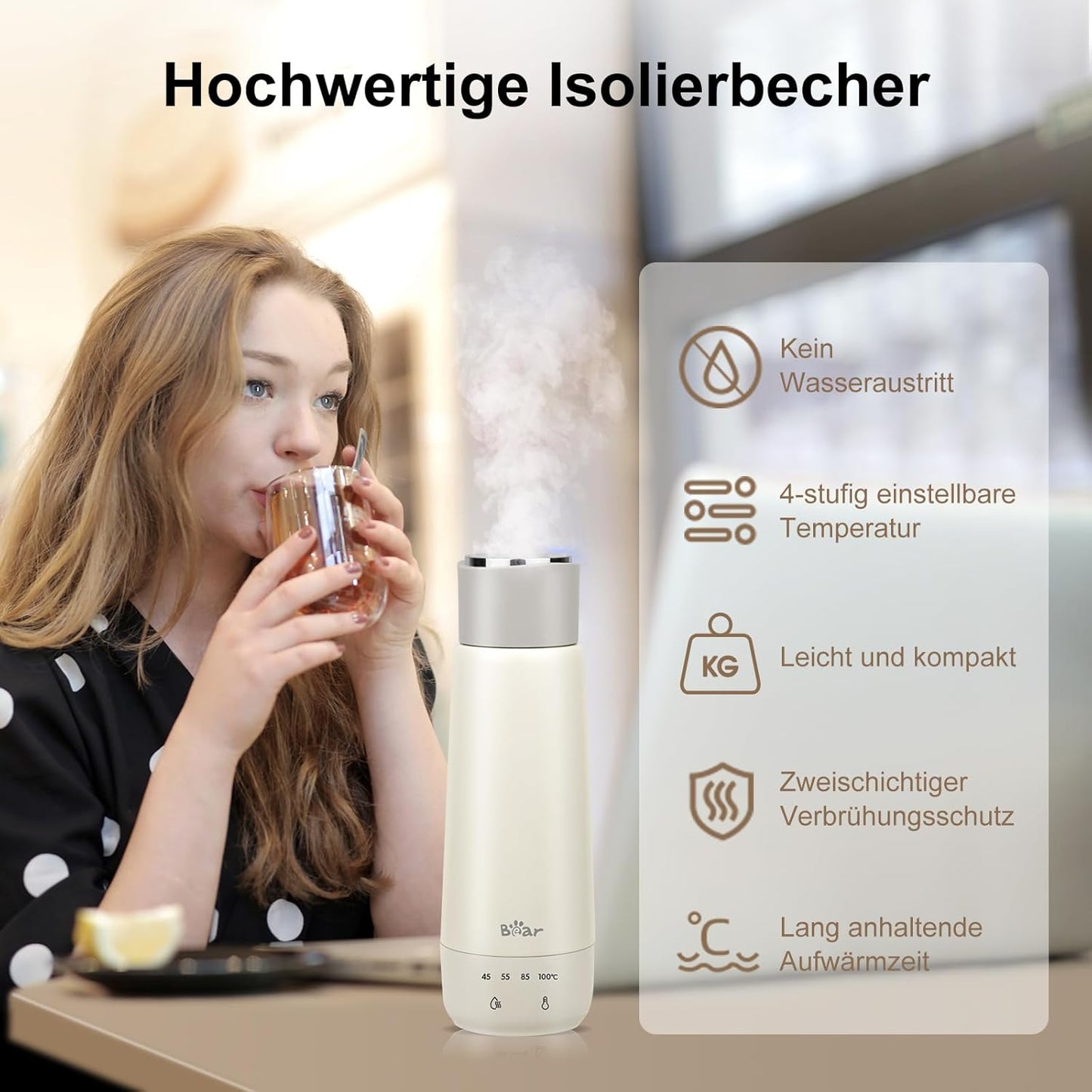 Tragbarer Wasserkocher