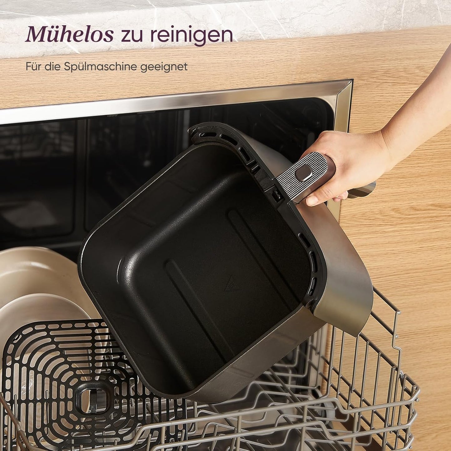 9-in-1 TurboBlaze Airfryer, Dunkelgrau, Turbo Blaze