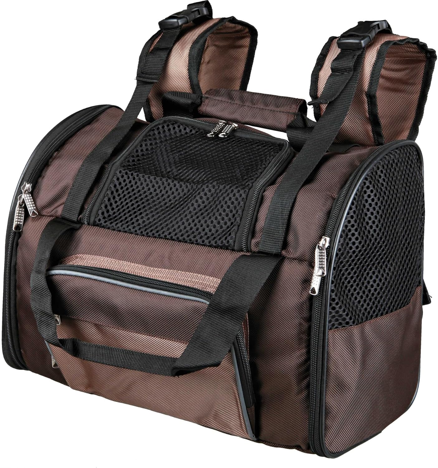 Rucksack Shiva für Haustiere, Braun