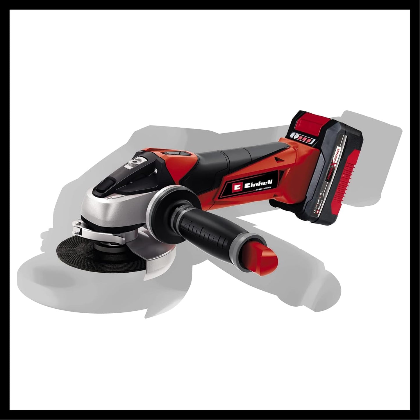 TE-AG 18/115 Li Power X-Change, inkl. Trennscheibe, Schleifscheibe, 4,0 Ah Akku, Ladegerät
