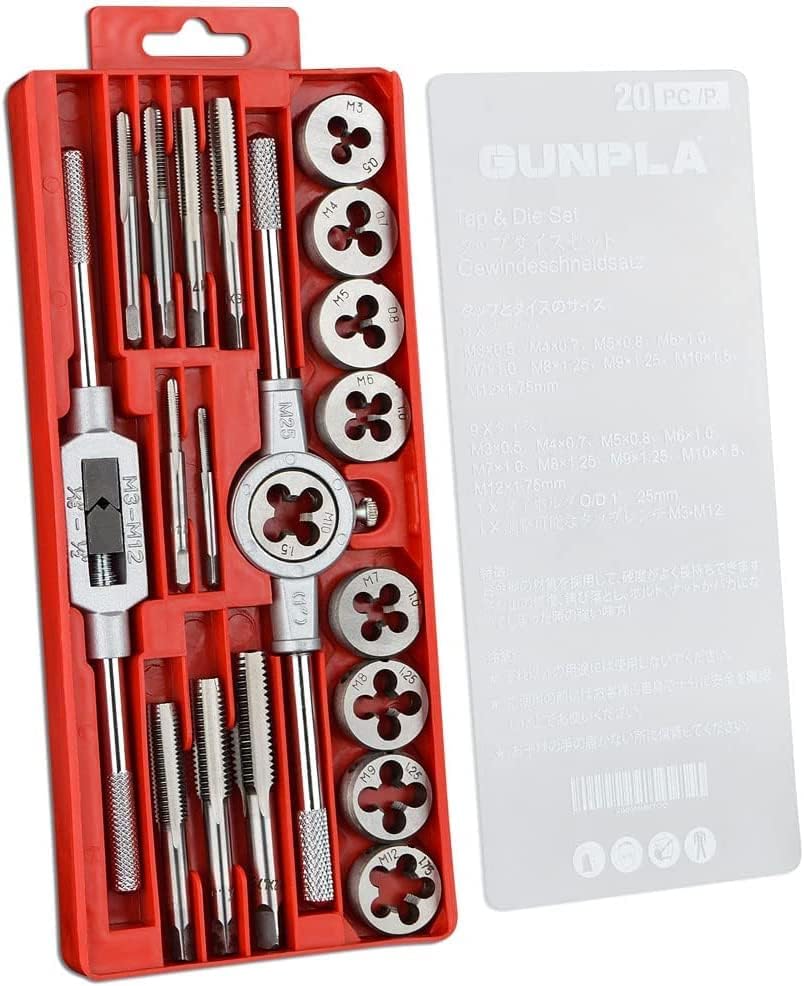 Gewindeschneider und Bohrer Set, 1